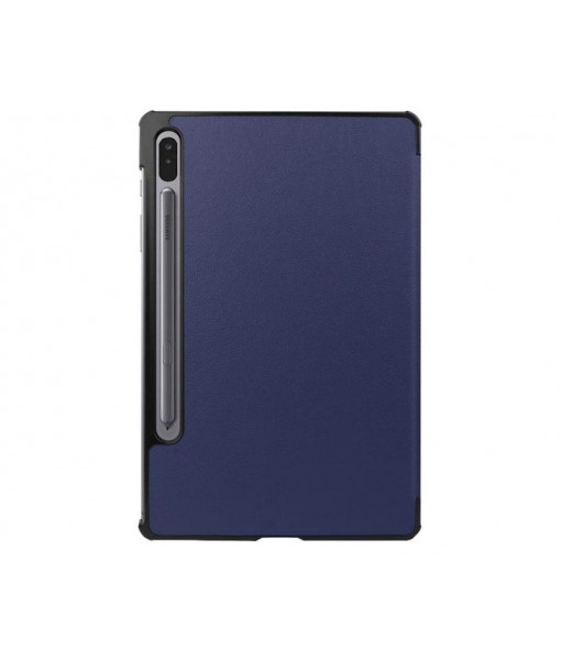 Husa Tableta Techsuit FoldPro Compatibila Cu Samsung Galaxy Tab S7 FE/ S7 Lite 12.4" Model T730 / T736 2021, Albastru